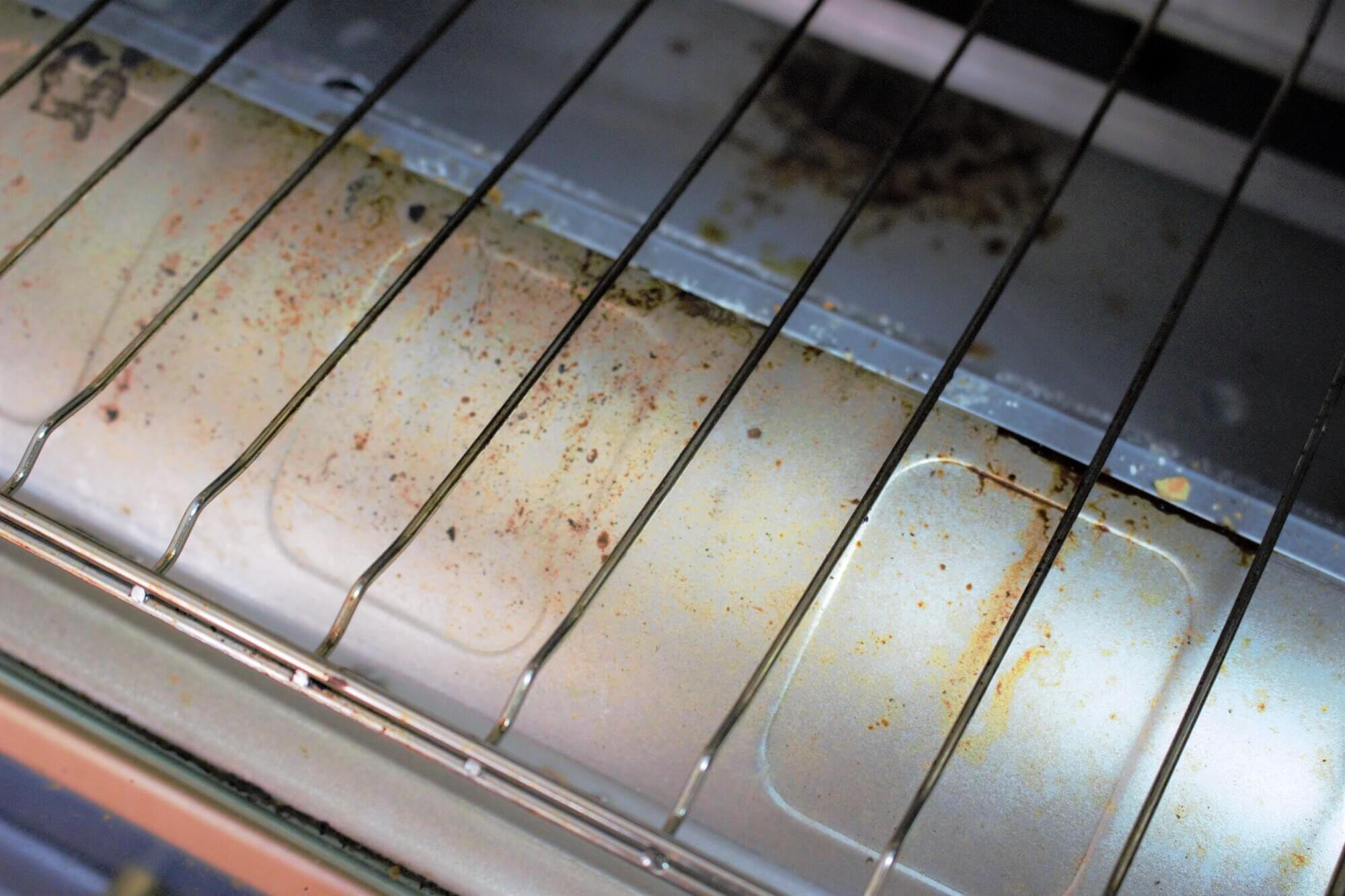 オーブントースターの掃除方法