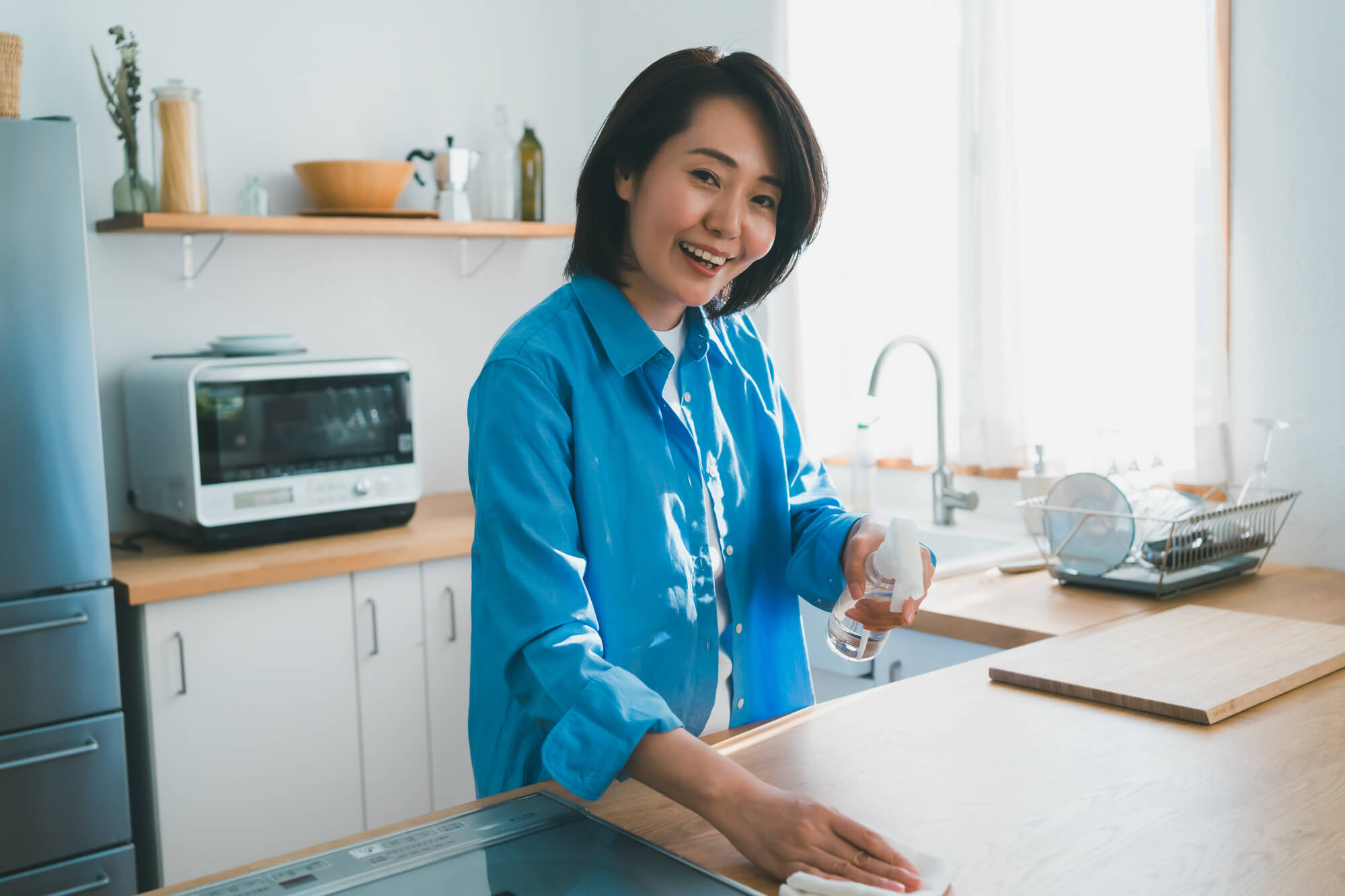 カビがなくなってうれしい主婦