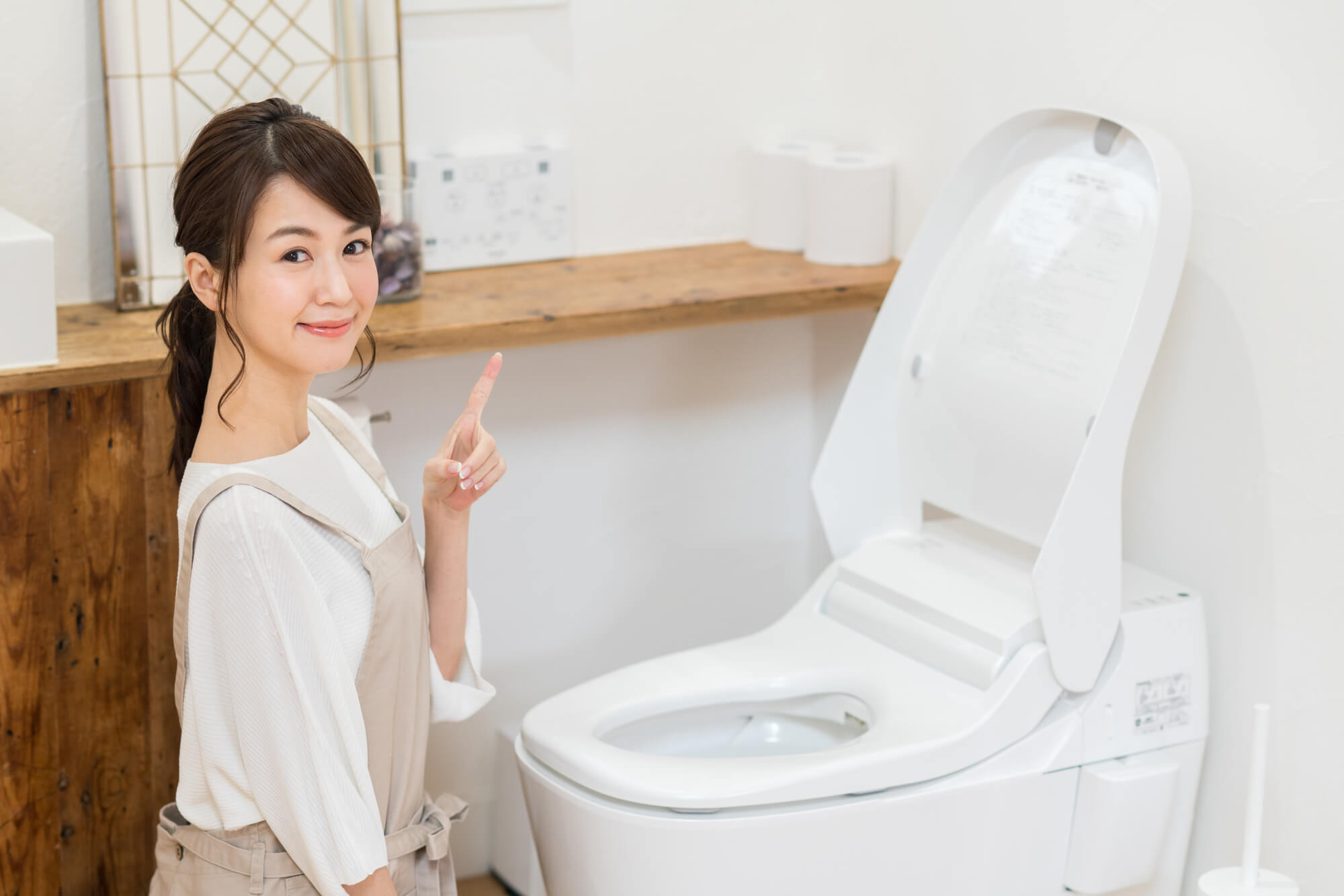 トイレが下水臭くなくなってご機嫌の主婦